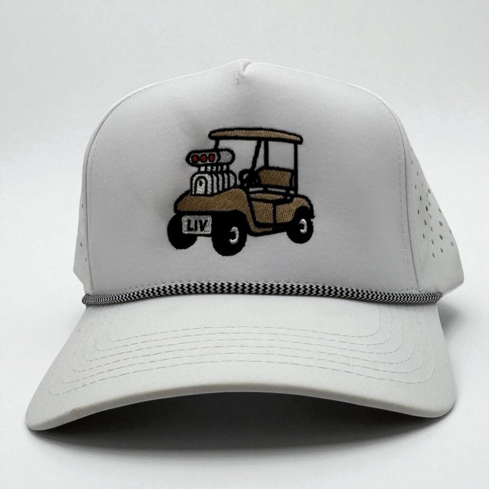 LIV Detroit (Version 1) | White Rope Hat | Mad Capper Texas